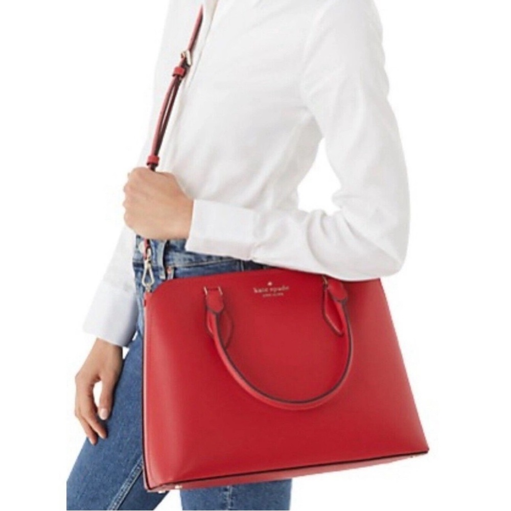 Kate Spade Darcy Satchel bag Crossbody Red